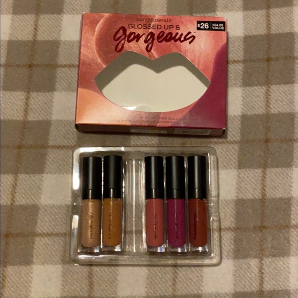 bareMinerals glossed up and gorgeous